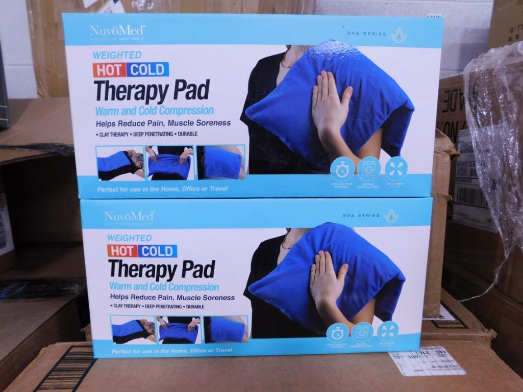 2 NuvoMed Weighted Hot Cold Therapy Pads New in Box (1 of 3)