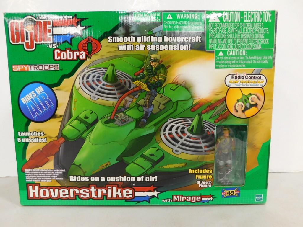 Vtg 2003 Hasbro GI Joe Radio Control Hoverstrike Vehicle w/Mirage 3.75" figure in Box (1 of 5)