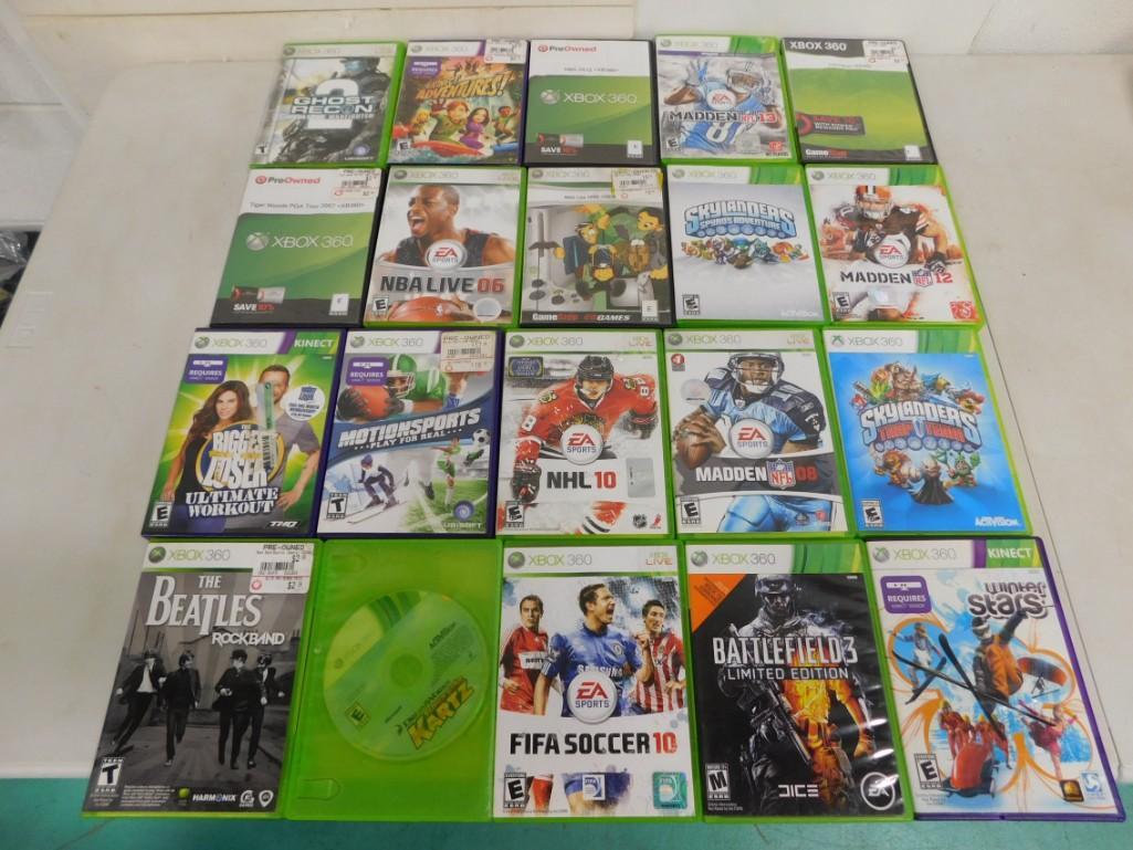 20 Xbox 360 Video Games incl Skylanders Trap Team, Battlefield 3 Limited Edition, (1 of 3)