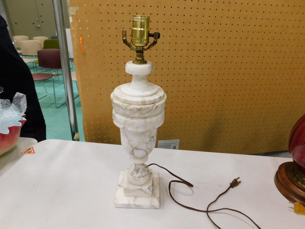 Vintage Marble Table Lamp (1 of 5)
