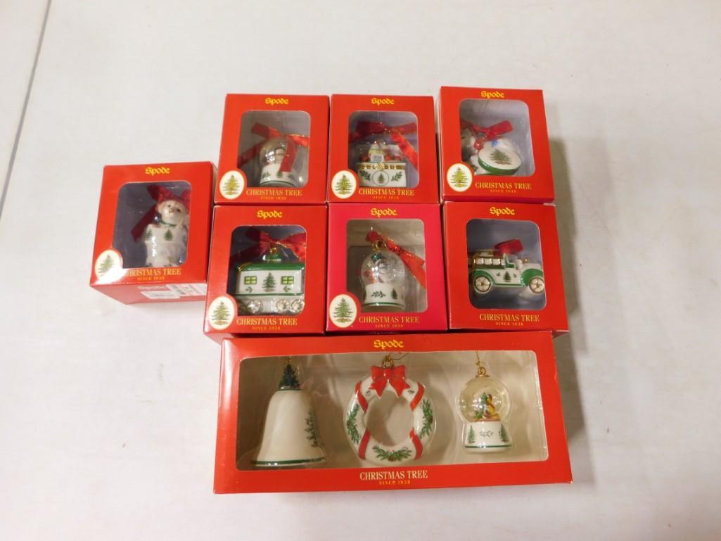 10 Spode Christmas Tree Ornaments in Original Boxes (1 of 3)