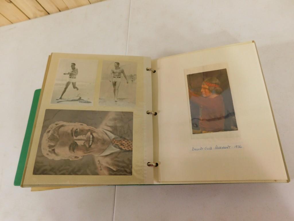 Vintage Scrap book full of assorted ephemera - not all pages shown: Vintage Scrap book full of assorted ephemera - not all pages shown