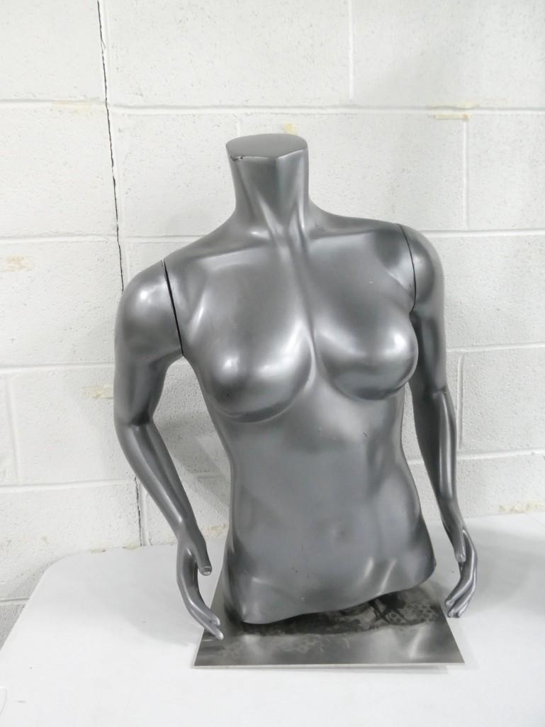 Female Torso Mannequin with Magnetic Removeable Arms (1 of 9)