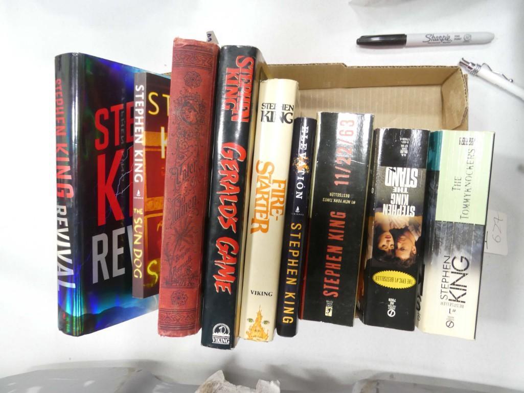 Lot of Mostly Stephen King Books (1 of 3)