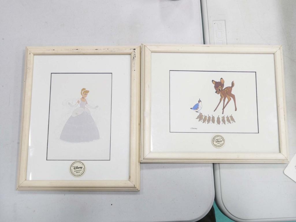 2 Disney Animation Prints incl Bambi and Cinderella (1 of 4)