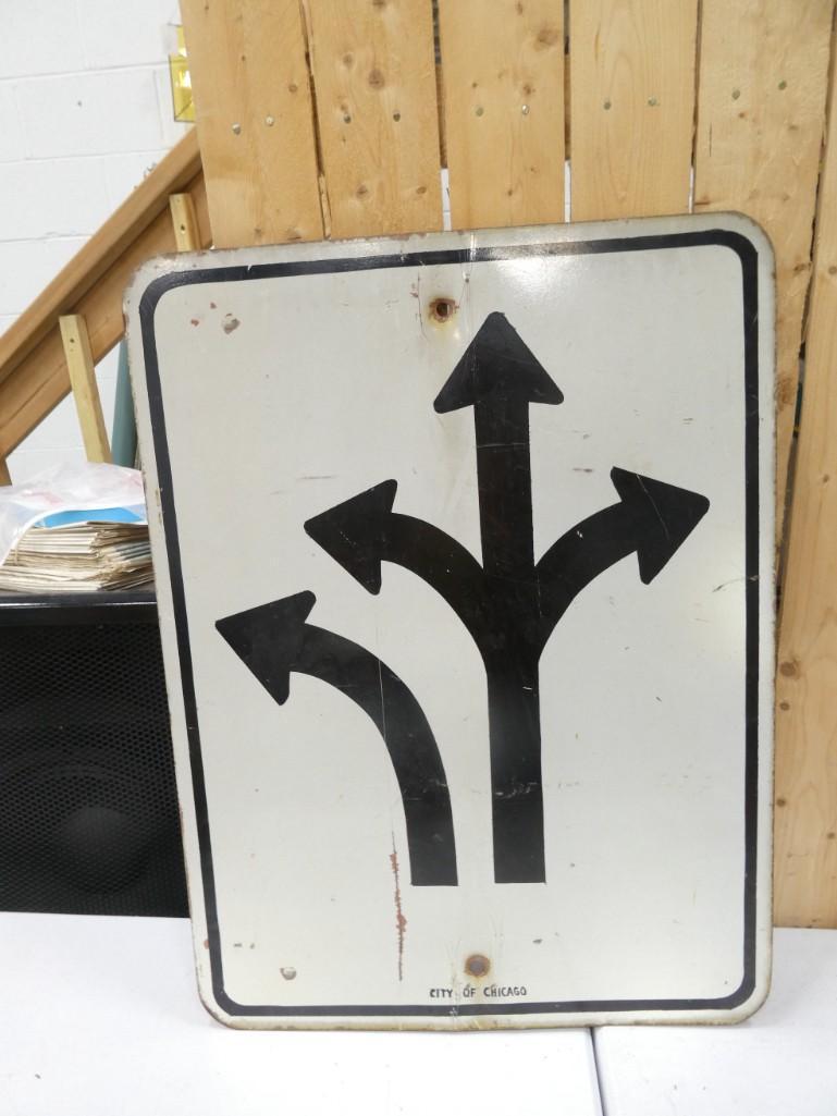 City of Chicago Road Sign 18"x24" (1 of 4)