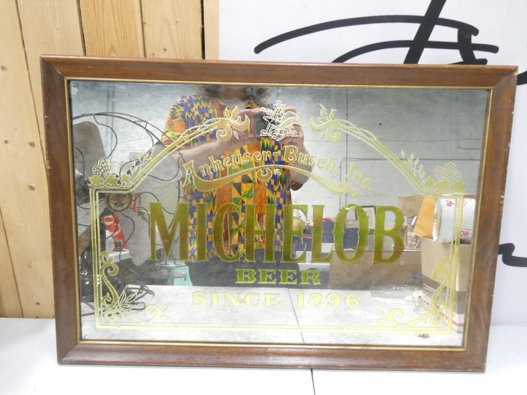 Michelob Bar Mirror (1 of 5)
