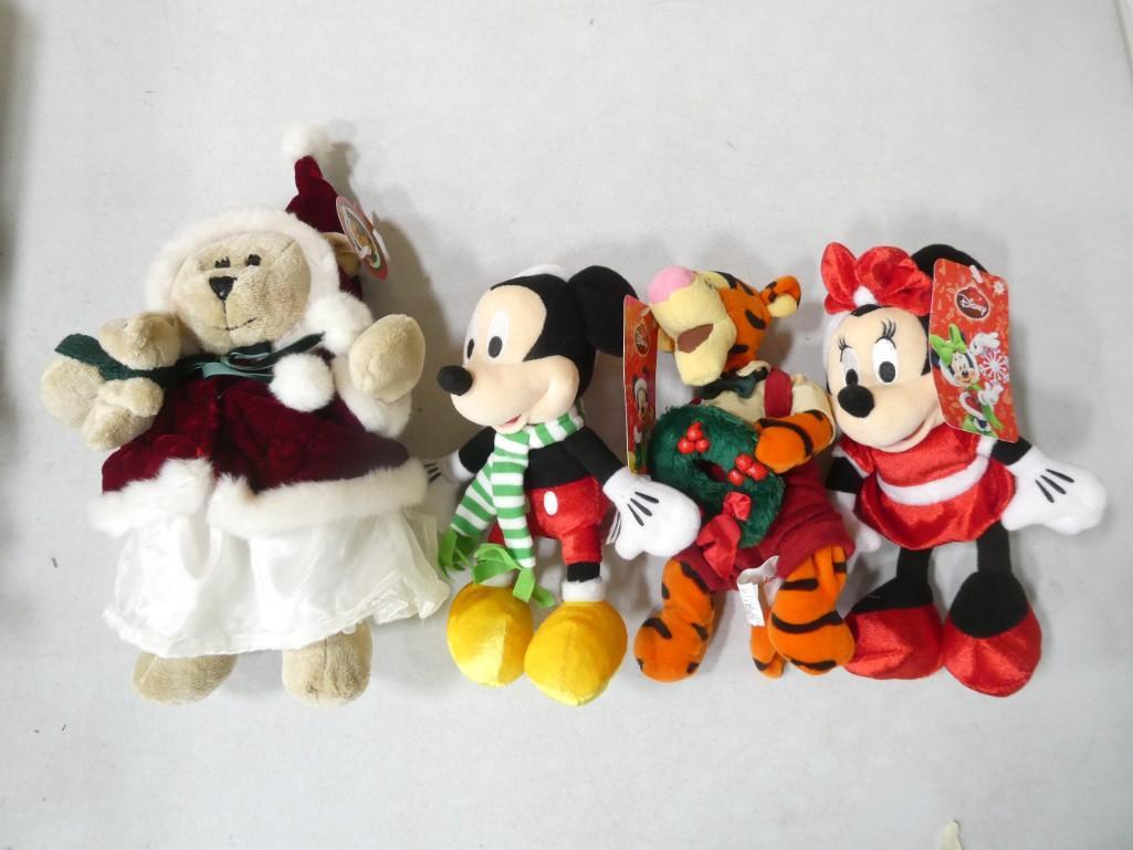 Plush incl Starbucks Bearista, Mickey Mouse, Minnie Mouse, Tigger Christmas Plush (1 of 7)