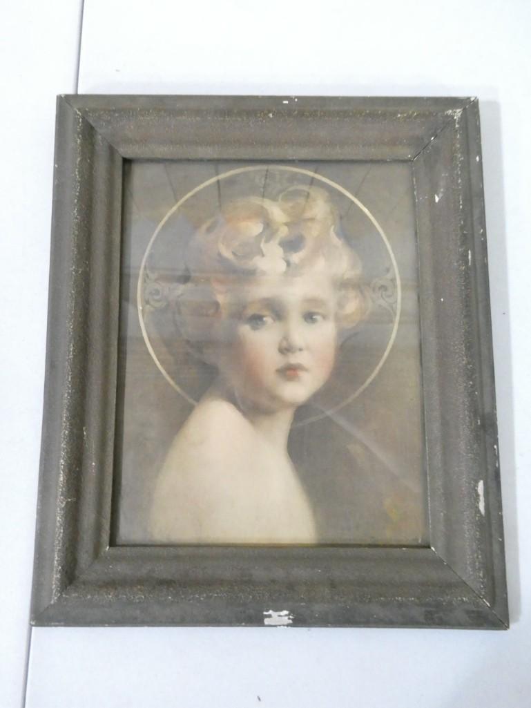 Antique Framed Picture (1 of 5)