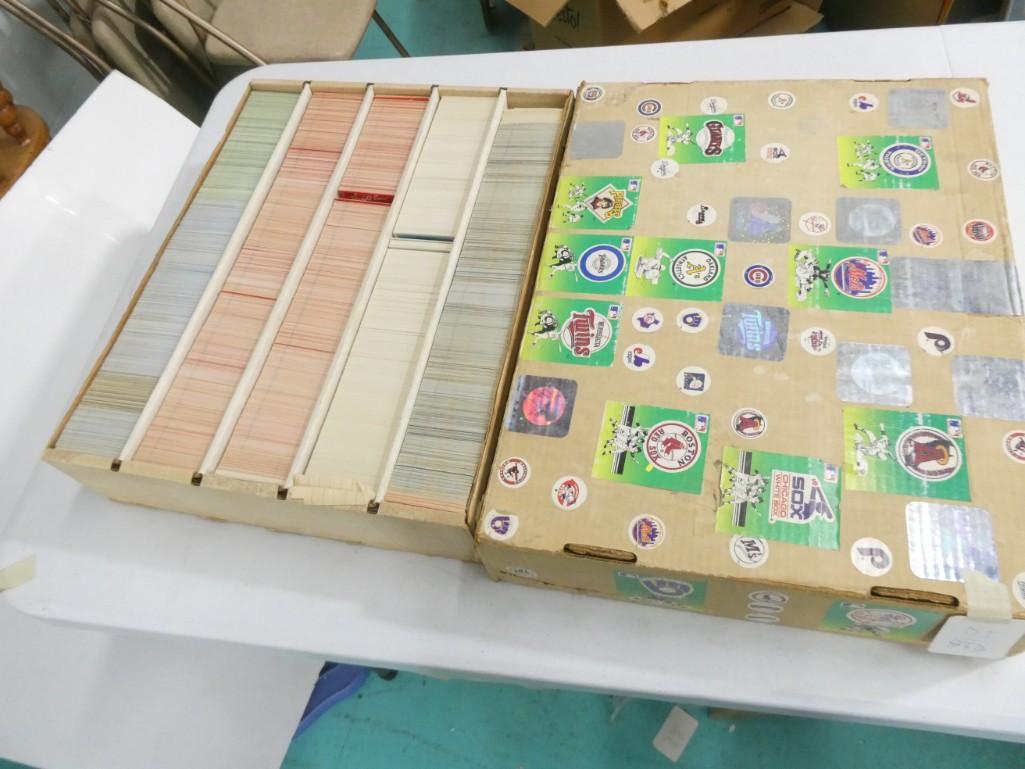 Large Flat of Asst Baseball Cards Approx 4-5000 Cards (1 of 2)