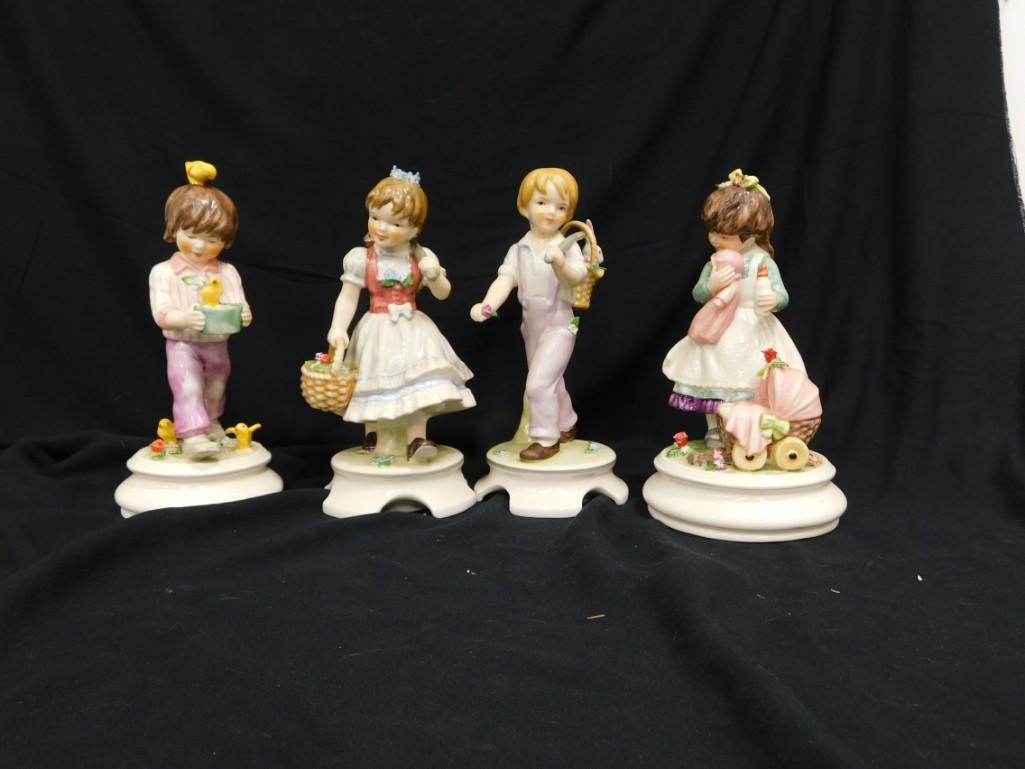 4 Goebel Figurines: Lot of 4 Goebel Figurines