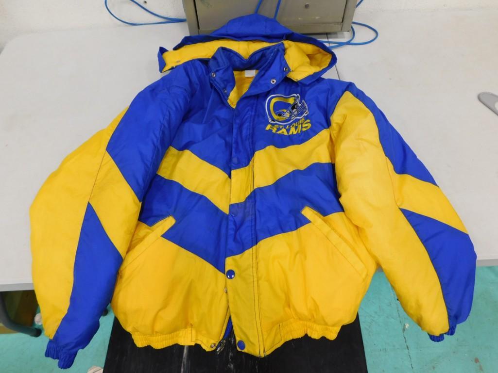 St. Louis Rams Jacket - Kid Size L 14-16 (1 of 5)