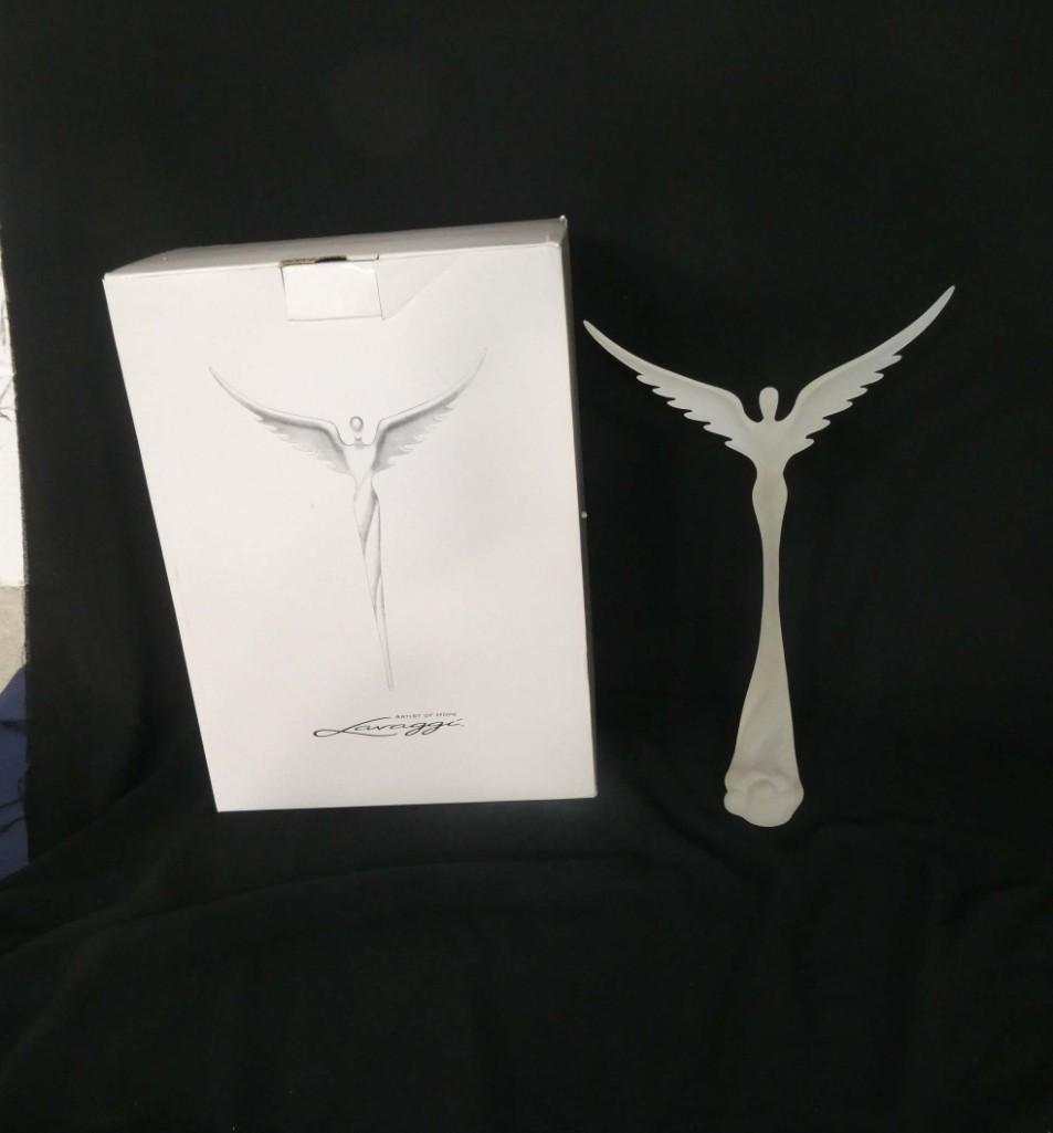 Steven Lavaggi Artist of Hope Angel Statue with Original Box (1 of 11)