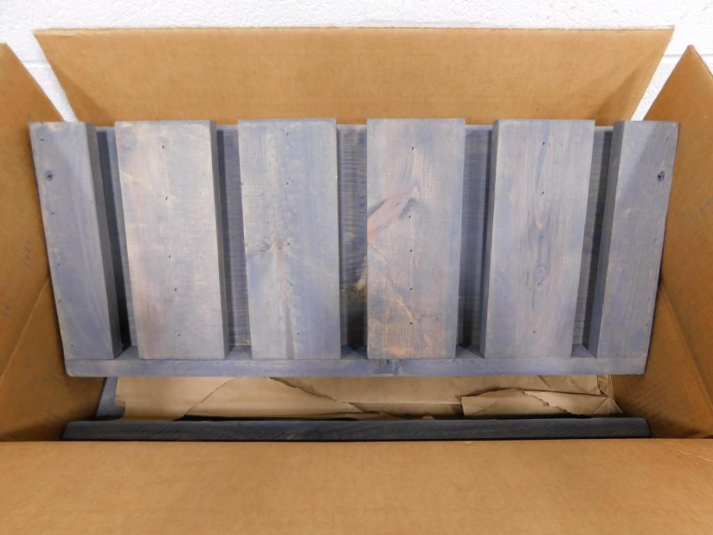 2 Shelves 23 1/2" x 10" x 3 1/2" x 2": 2 Shelves 23 1/2" x 10" x 3 1/2" x 2"