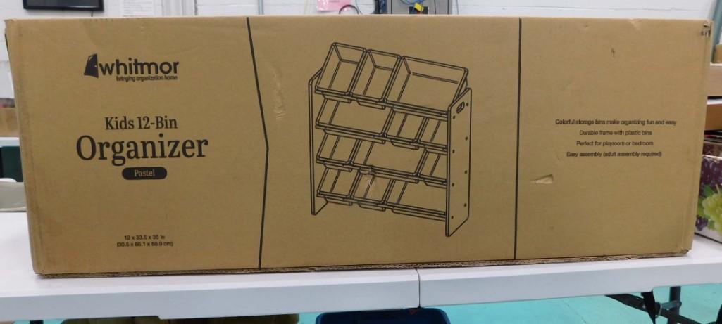 Whitmor Kids 12 Bin Organizer New in Box (1 of 4)