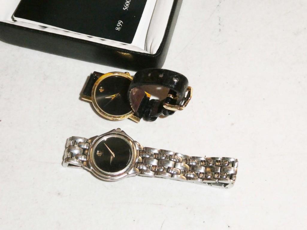 2 Movado Watches: 2 Movado Watches