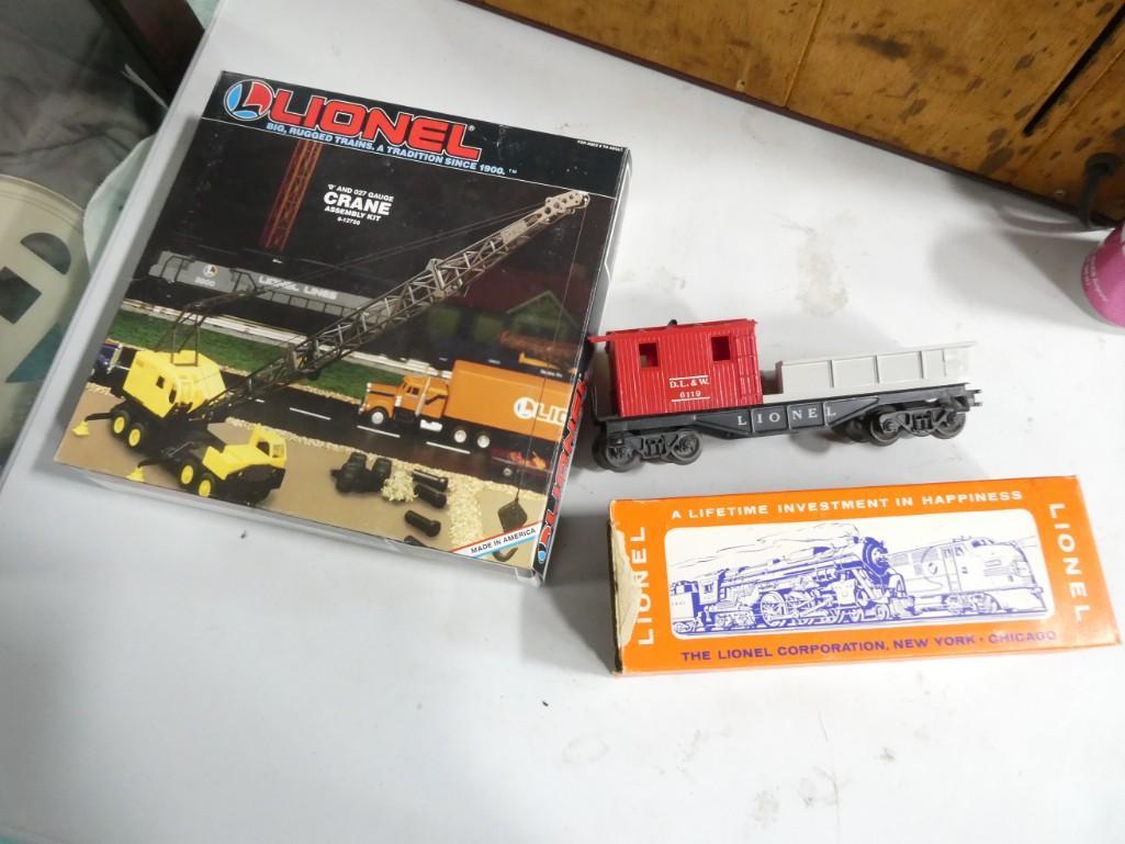 Lionel Lot incl Train Assembly Kit New Old Stock 6-12750 and DL&W 6119 (1 of 4)