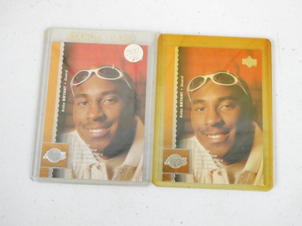2 Kobe Bryant Rookie Cards Upper Deck (1 of 2)