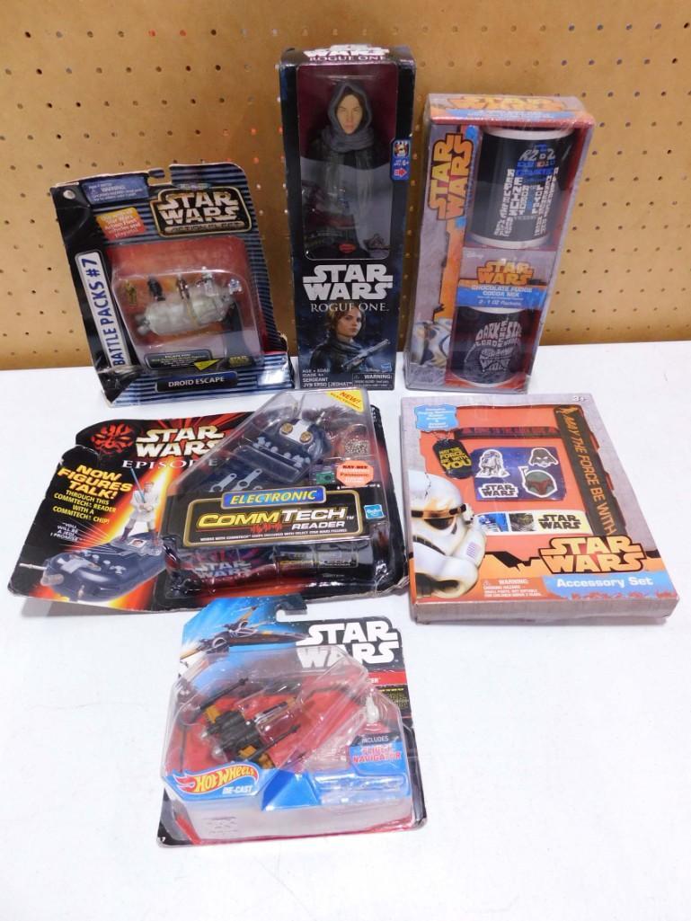 Lot of Star Wars Toys incl New in Package (1 of 5)
