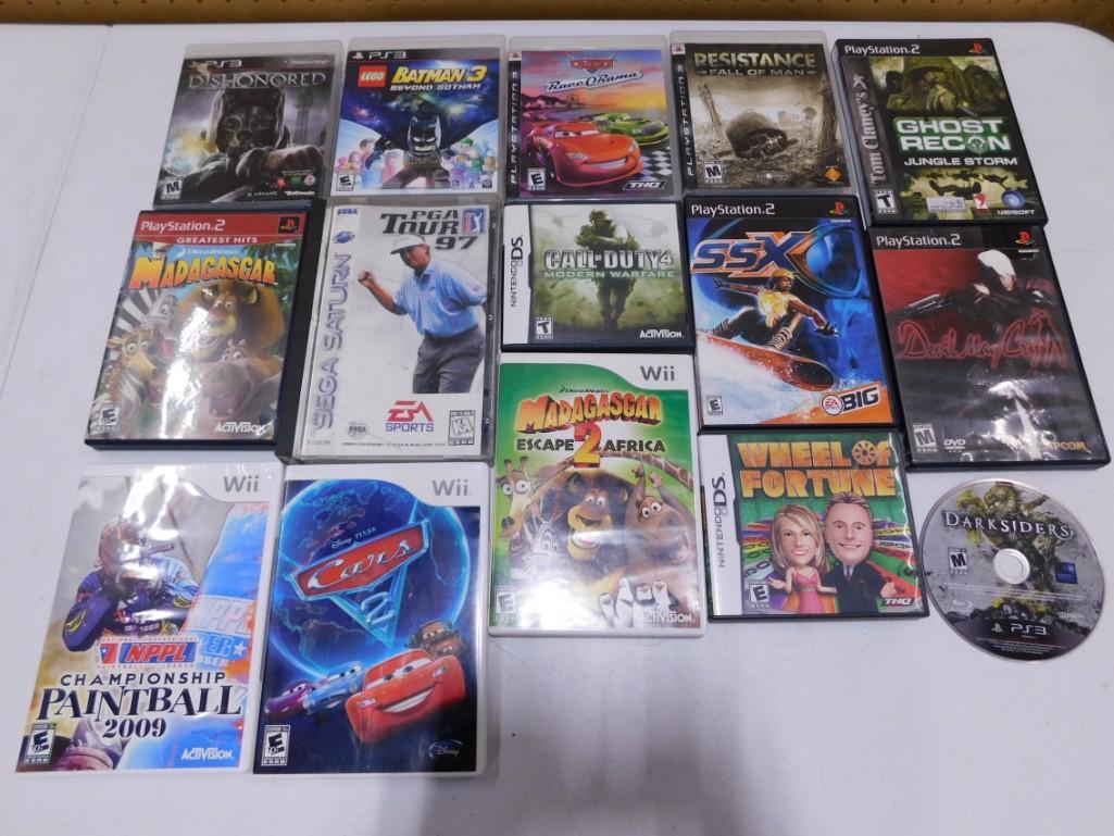 Video Games Lot incl Wii, Nintendo DS, Playstation 2 , etc (1 of 3)