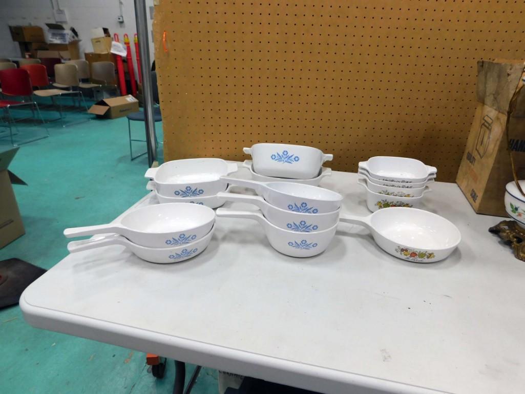 Lot of Corning Ware incl Cornflower and Spice of Life (1 of 7)