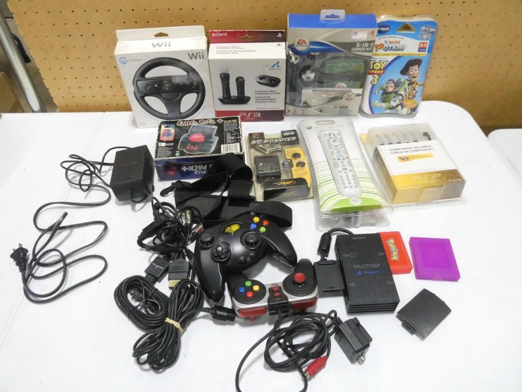Video Game Accessories for Wii, Xbox 360, PS3, EA Sports, Game Controllers, etc (1 of 5)