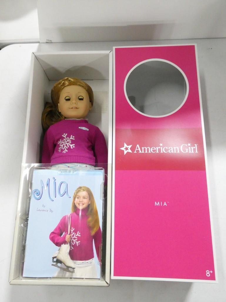 American Girl Doll Mia New in Box with Book: American Girl Doll Mia New in Box with Book - Mia was the American Girl of the Year AGOTY for 2008