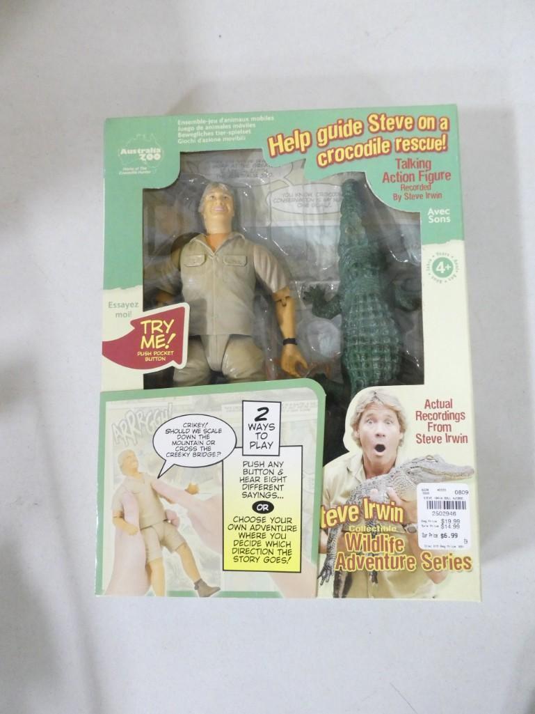 Steve Erwin Talking Action Figure New in Box (1 of 3)