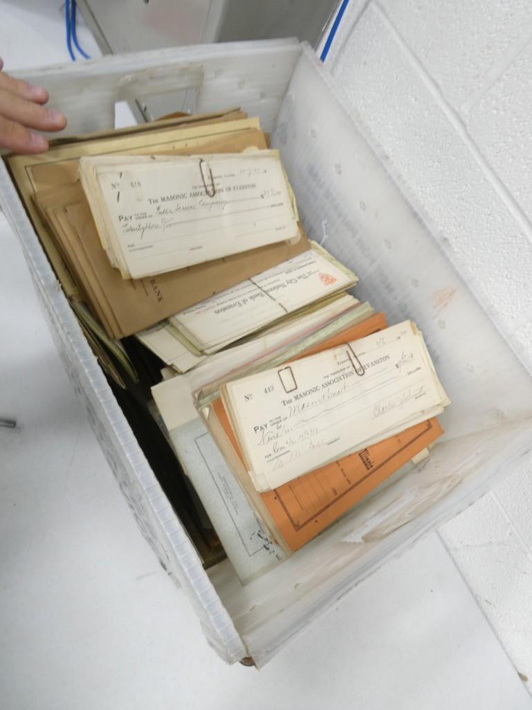 Antique Masonic Ephemera incl Log Books, etc from the 1800s (1 of 9)