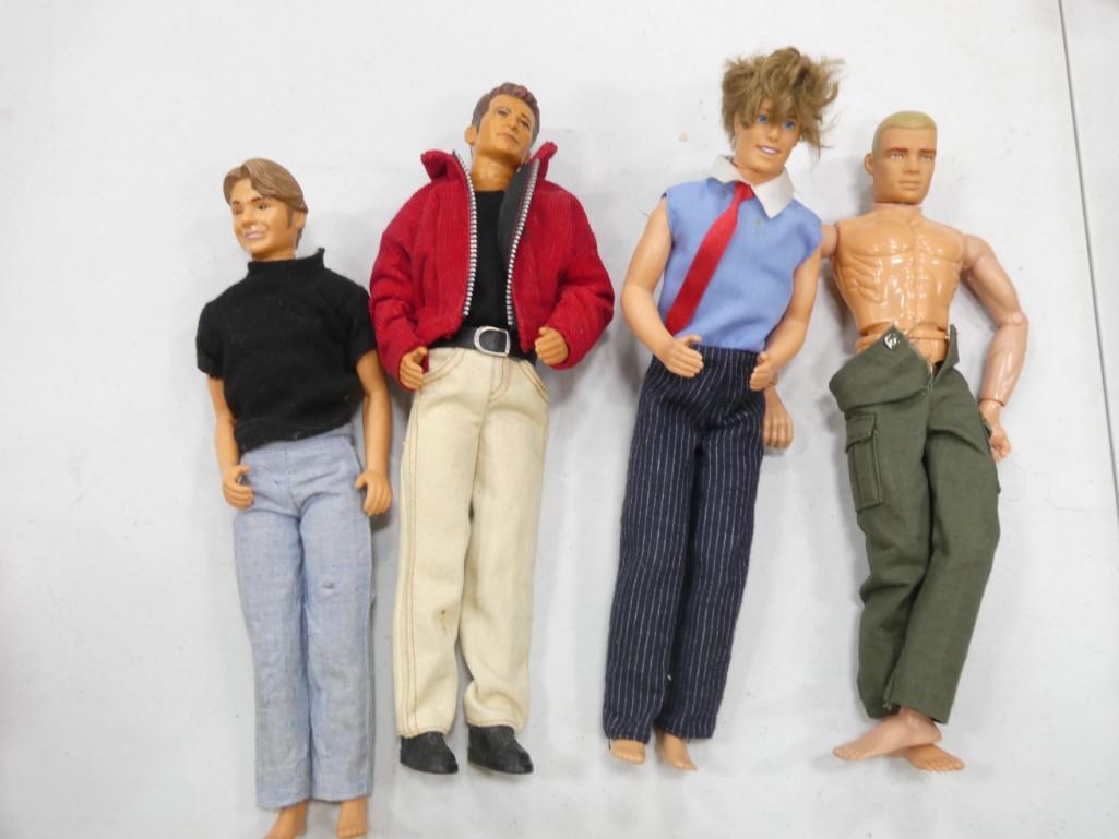 Male Dolls incl Mattel Ken, Dylan from Beverly Hills 90210, etc: Male Dolls incl Mattel Ken, Dylan from Beverly Hills 90210, Hasbro, etc