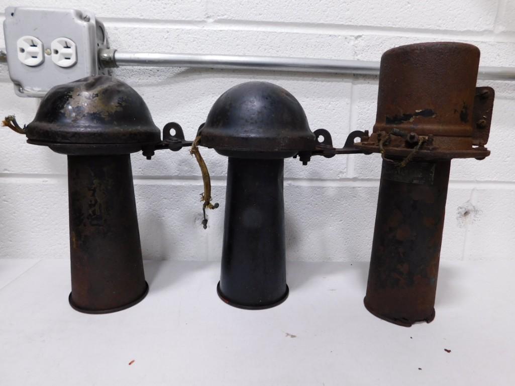 Antique Car Horns - Need work includes Sparton Model A1 (1 of 5)