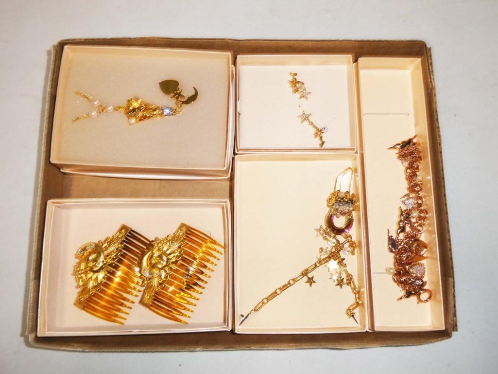 Kirks Folly Costume Jewelry incl Necklaces, Earrings, Etc: Kirks Folly Costume Jewelry incl Necklaces, Earrings, Etc