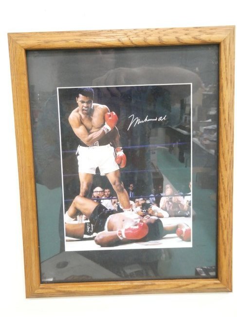 Framed Print Signed Muhammad Ali NO COA (1 of 3)
