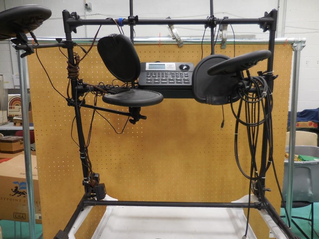 Electric Drum Set with Ion IDM01 24 Bit Stereo Drum Machine Works (1 of 5)