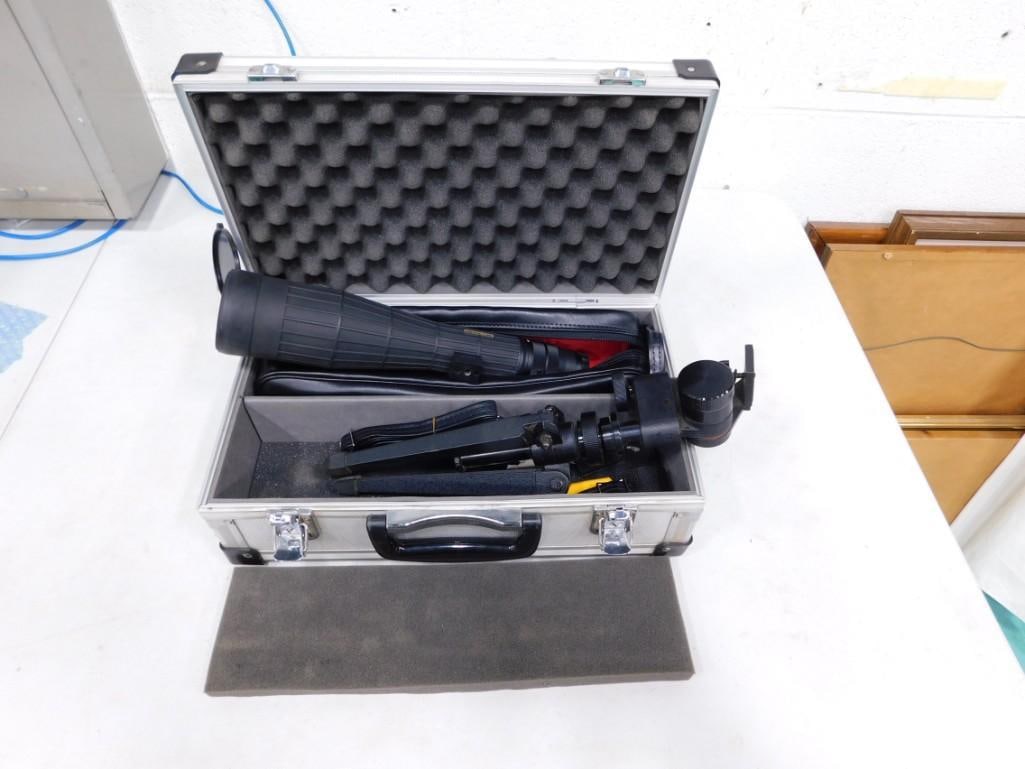 Redfield Telescope with Tripod and Case Works (1 of 6)