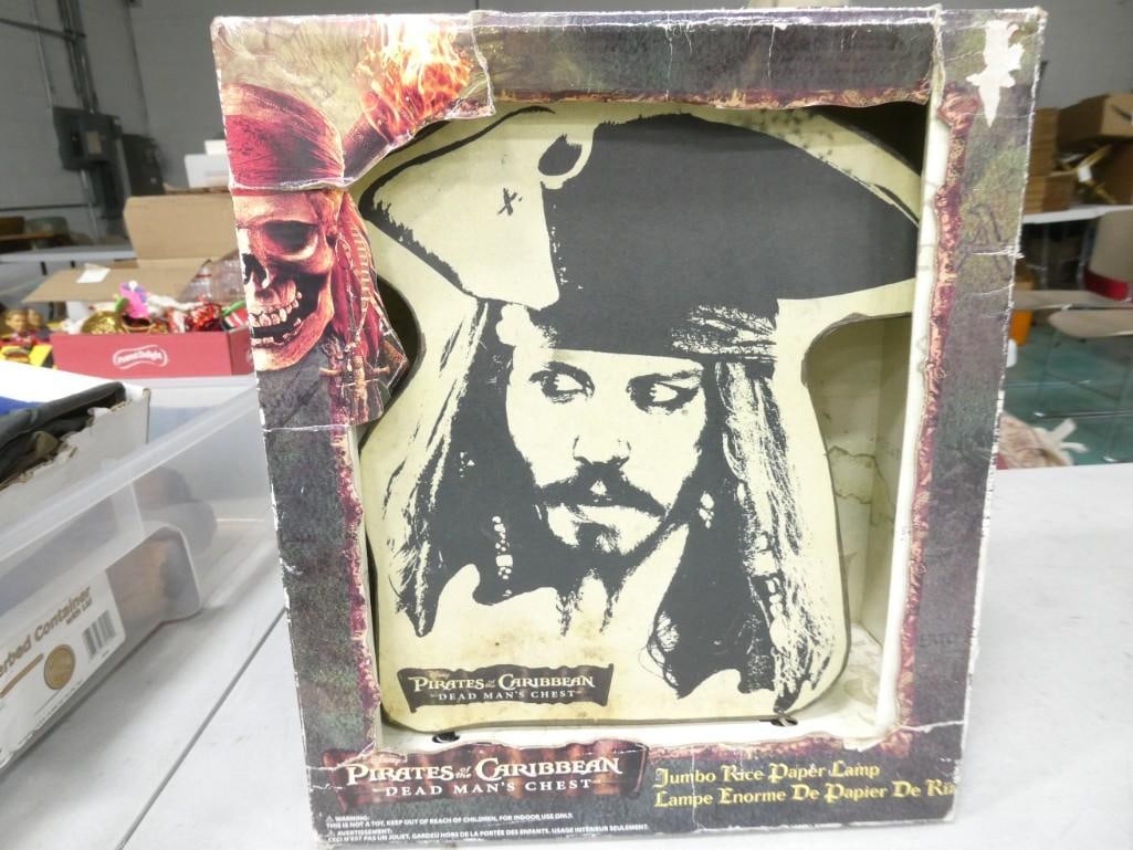 Pirates of the Caribbean Dead Man's Chest Jumbo Rice Paper Lamp (1 of 3)