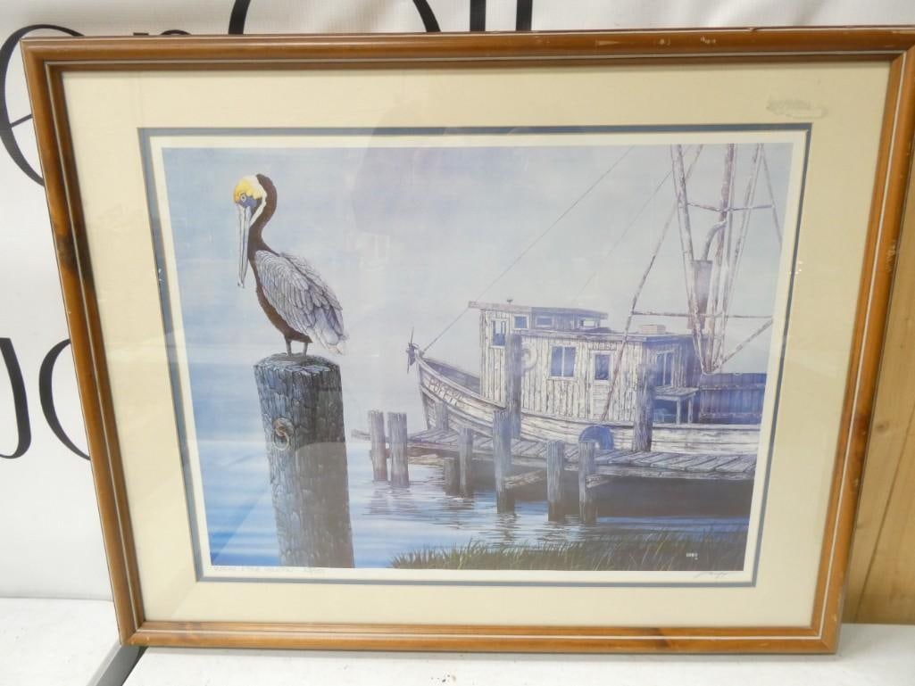 George Griff Framed Print Pencil Signed and Numbered 358/500 (1 of 4)