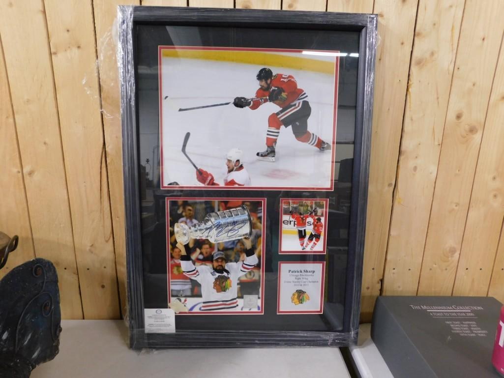 Patrick Sharp Autographed Chicago Blackhawks Hockey Picture with COA from SIdsGraphs (1 of 5)