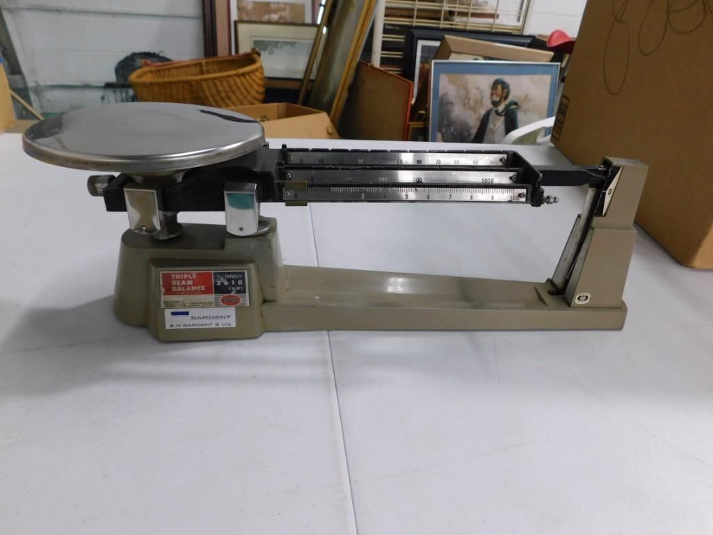 OHaus Triple Beam Balance Scale (1 of 3)