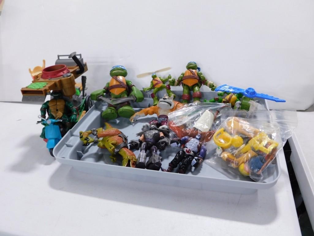 Toy Lot incl Teenage Mutant Ninja Turtles, Little People, etc (1 of 4)