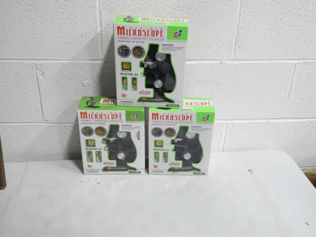 3 New in Box Microscopes - Ages 8+ (1 of 4)