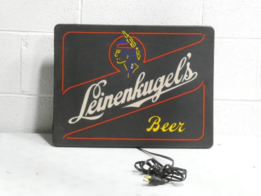 Leinenkugel's Light up Beer Sign - Vintage (1 of 3)
