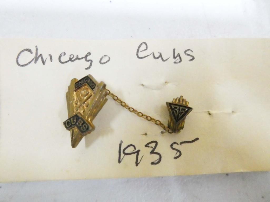1935 Chicago Cubs Tie Tack or Pin (1 of 3)