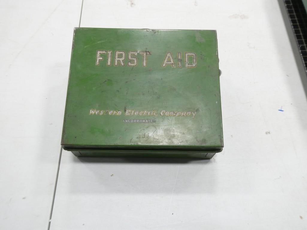 Vintage Western Electric Company First Aid Kit (1 of 4)