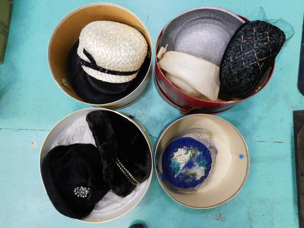 Ladies Hats and Hat Boxes incl Vintage (1 of 15)