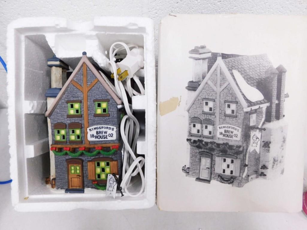 Dept 56 Kingsford's Brew House Dickens Village Series Heritage Village Collection (1 of 3)