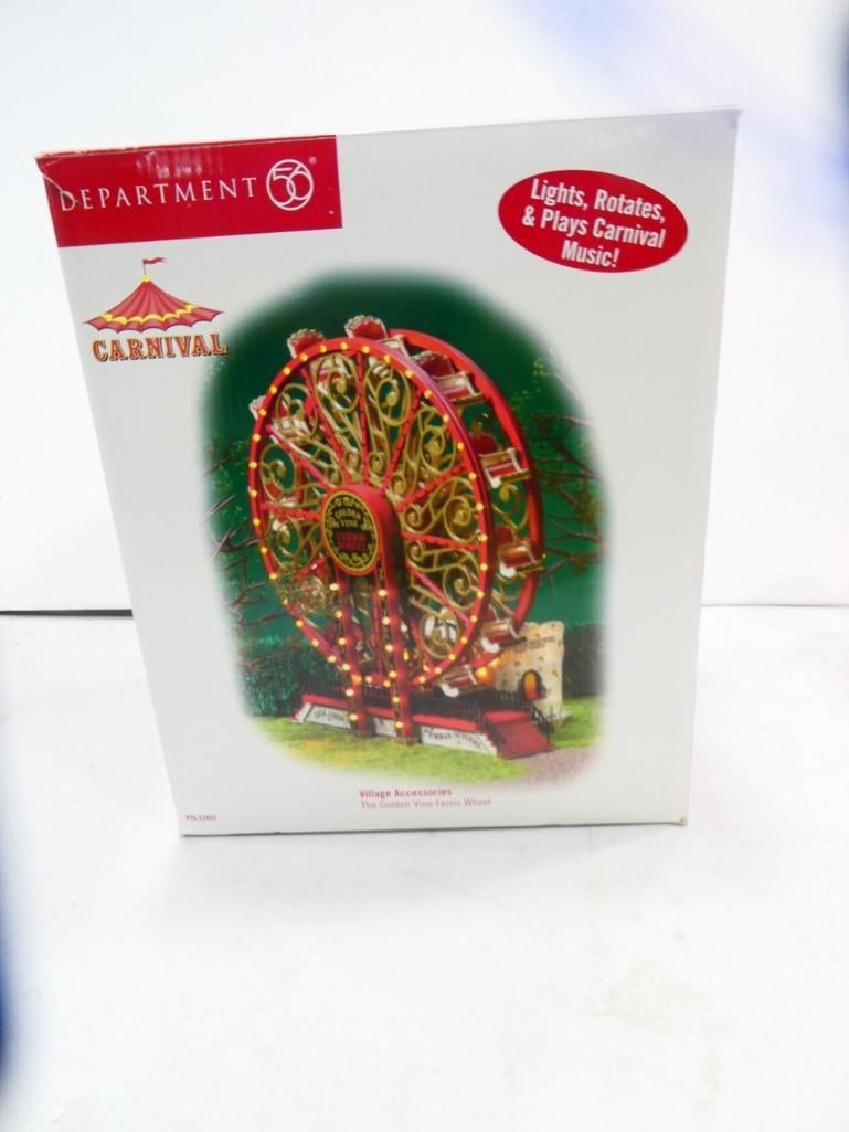 Department 56 Carnival Ferris Wheel in Original Box (1 of 8)