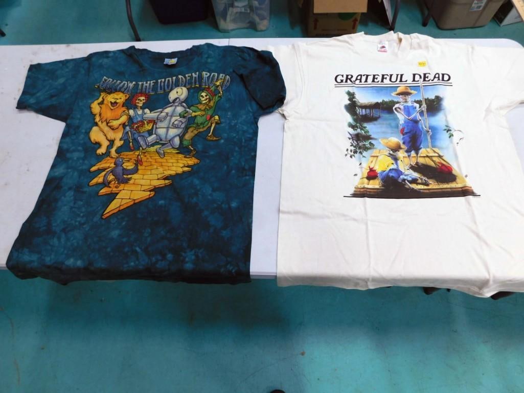 2 Vintage Grateful Dead Shirts Both Size XL NOS New Old Stock (1 of 10)