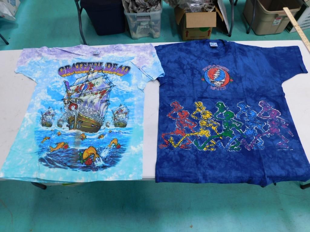 2 Vintage Grateful Dead Shirts Both Adult Size XL NOS New Old Stock (1 of 12)