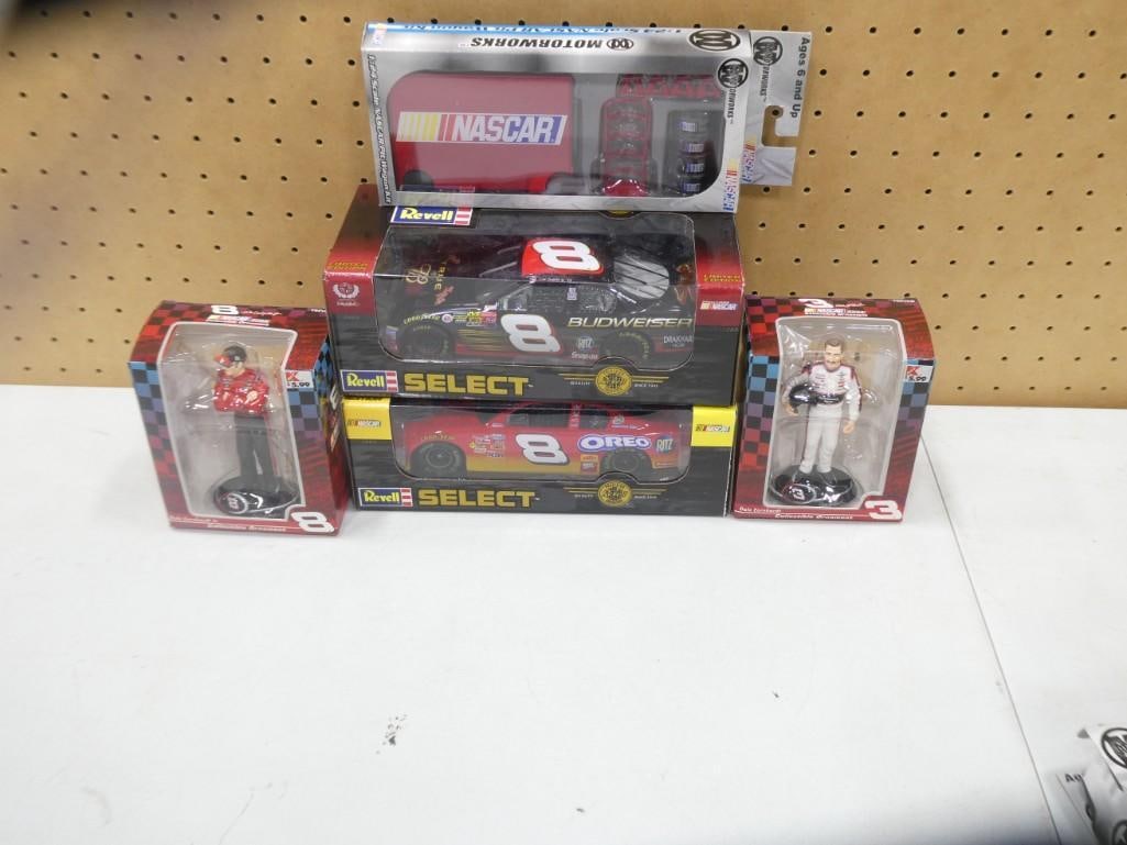 Nascar Lot incl Die Cast Cars and Figures NIB New in Box (1 of 5)